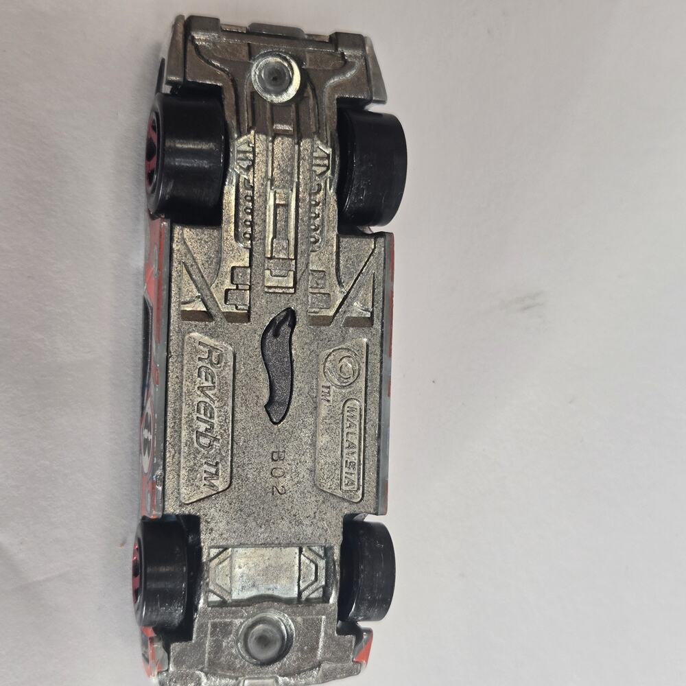 Hot Wheels Acceleracers Reverb Diecast Toy Car, #8 - Silver/Red - Picture 8 of 9